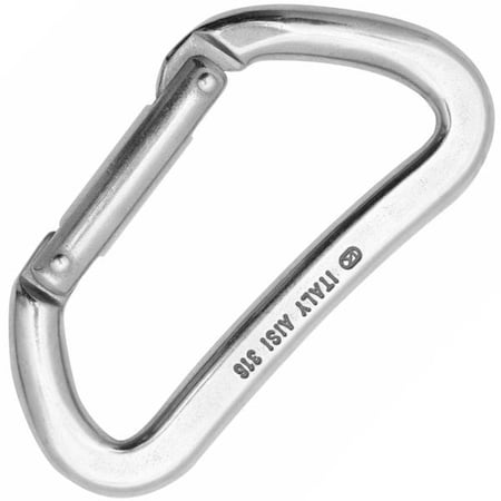 Kong Usa Asymmetric, 120 mm Length, 18 mm Gate Opening, Stainless steel, Polished 572M00PP0KK